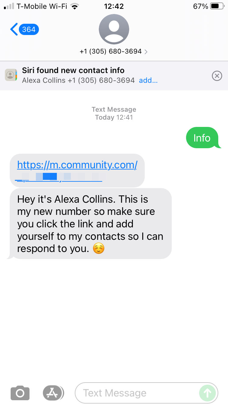 Long Code Unruly Agency text messaging