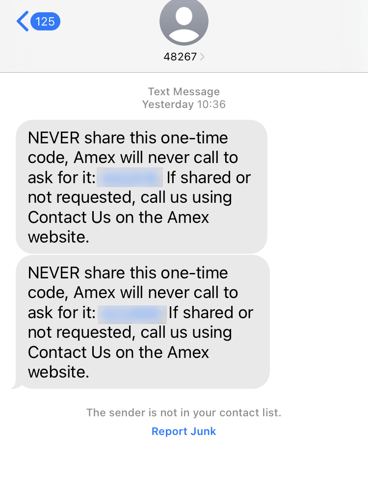 Short Code 48267 Text Message Marketing Details by 48267_Amex_OTP