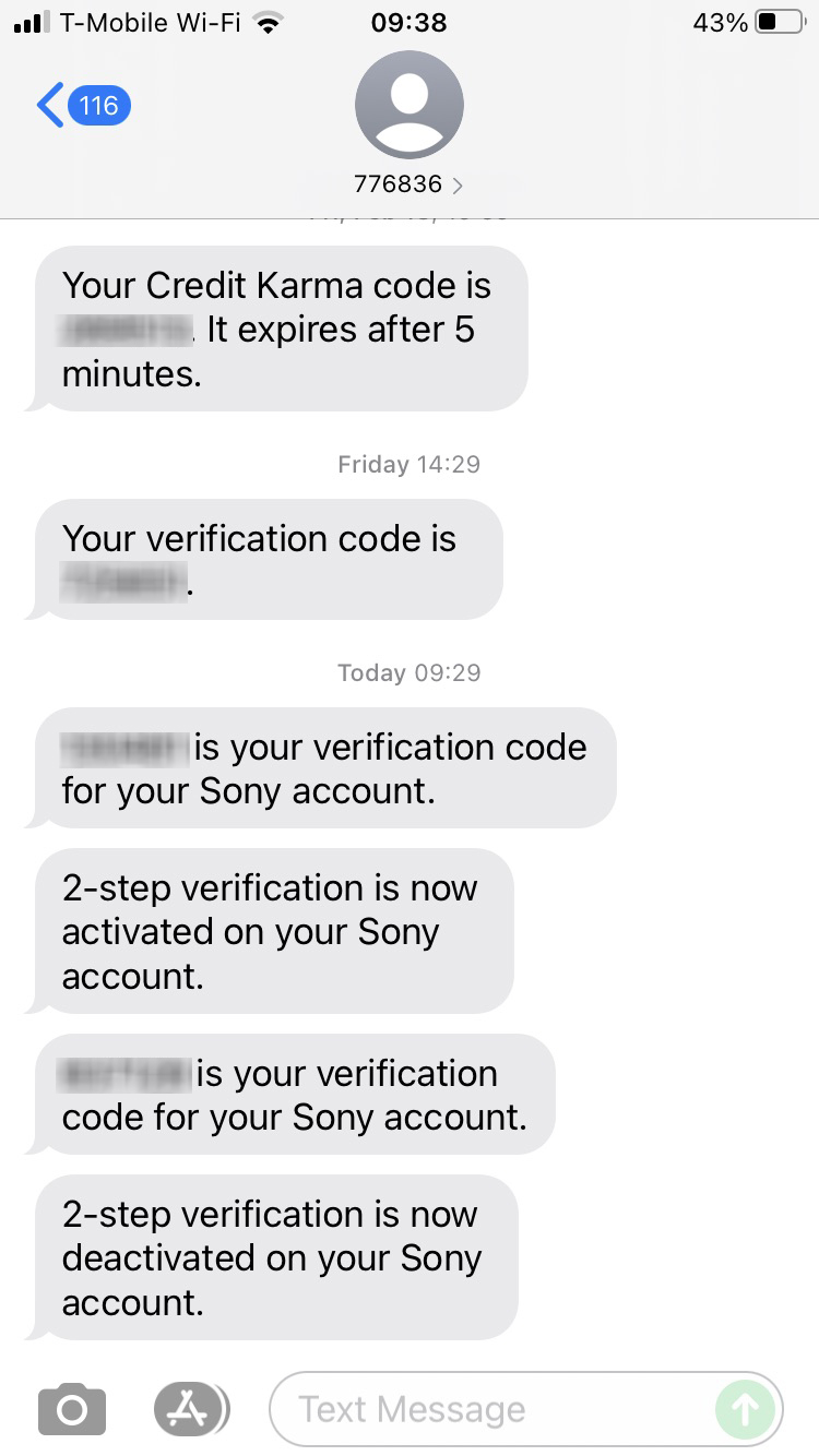 Short Code Verify Phone Qry text messaging