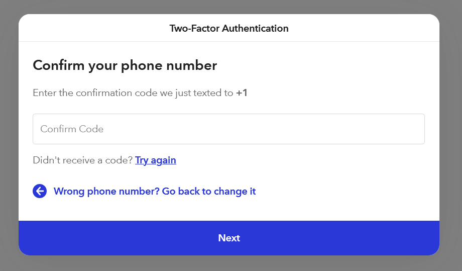 Long Code Braintree text messaging
