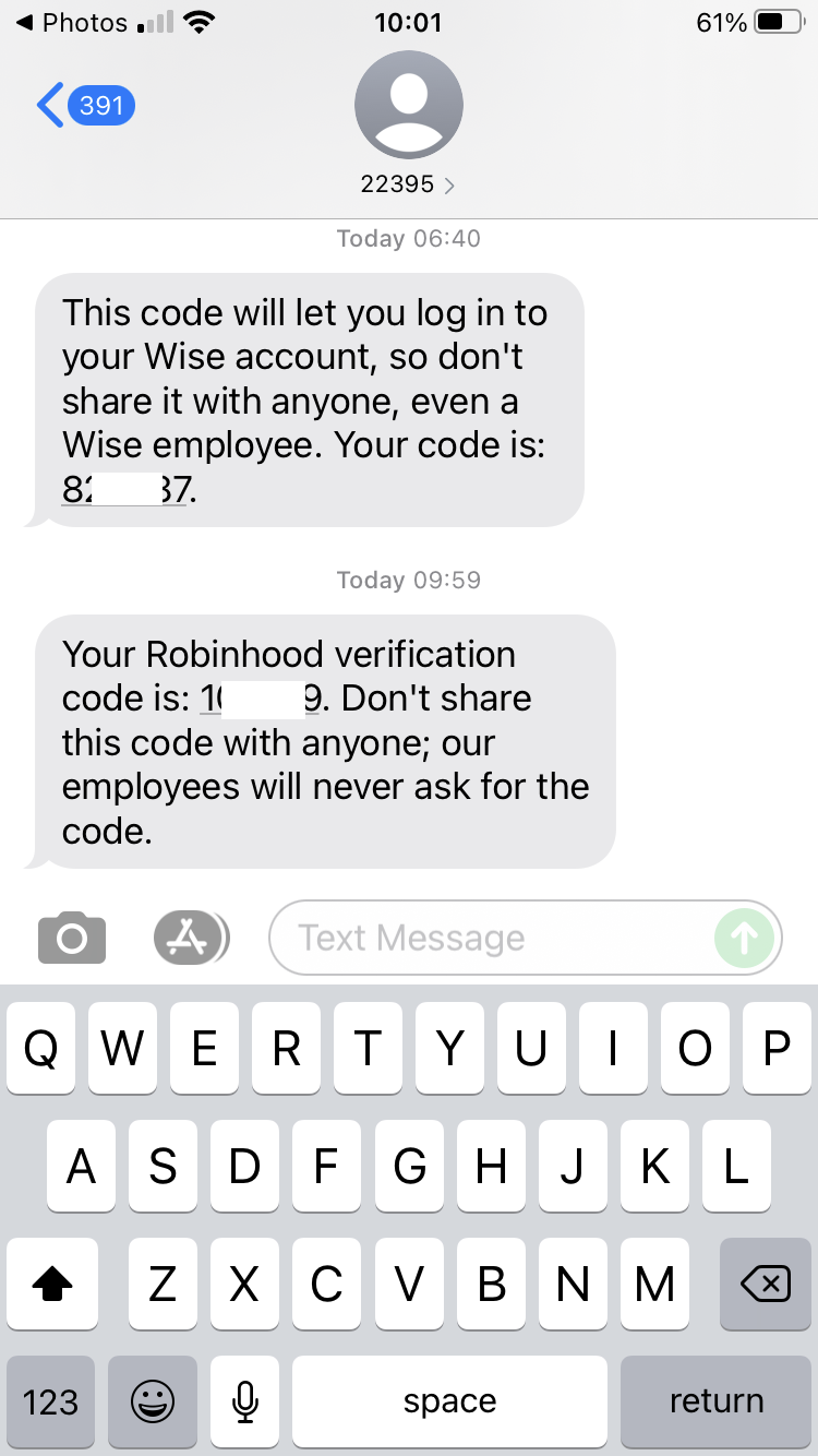 Short Code Twilio text messaging