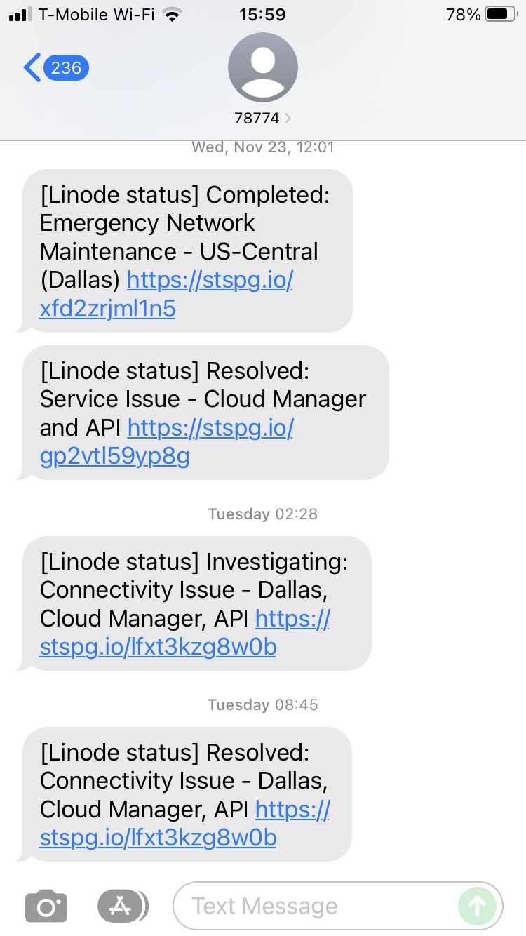 Short Code Atlassian text messaging