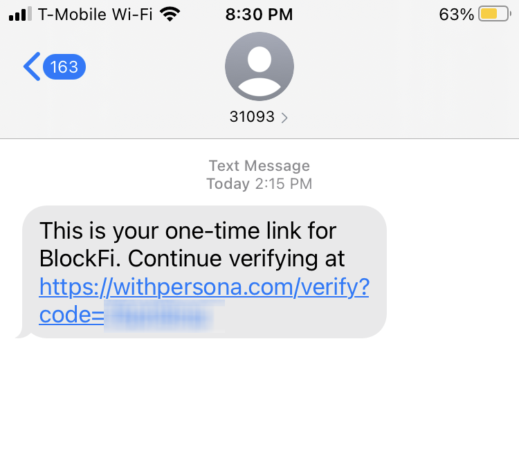 Short Code Persona  text messaging